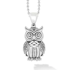 Outlet Owl Pendant Necklace Long Necklaces