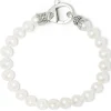 Online Pearl Bracelet Silver