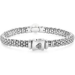 Best Sale Pearl Bracelet Gift Set Silver