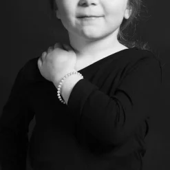 Fashion Pearl Bracelet Set Silver