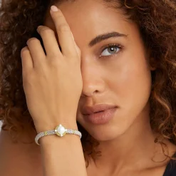 Fashion Pearl Diamond Caviar Bracelet | 6Mm Diamonds