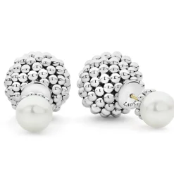Fashion Pearl Front-Back Earrings Caviar Earrings