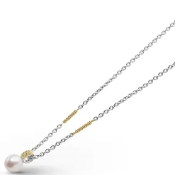 Shop Pearl Pendant Necklace Two-Tone