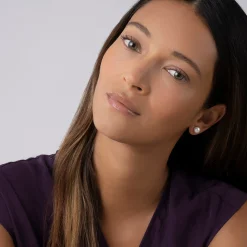 Shop Pearl Stud Earrings Silver