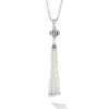 Shop Pearl Tassel Pendant Necklace Long Necklaces