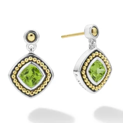 Cheap Peridot Drop Earrings Gemstones