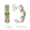Cheap Peridot Hoop Earrings Gemstones
