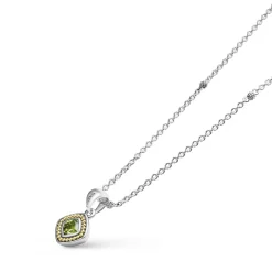 Outlet Peridot Pendant Necklace Gemstones