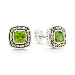 Store Peridot Stud Earrings Gemstones