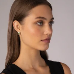 Store Peridot Stud Earrings Gemstones