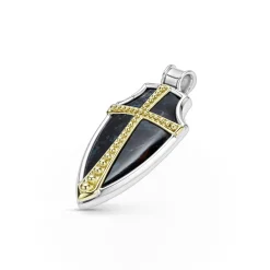 Fashion Pietersite Shield Amulet Amulets