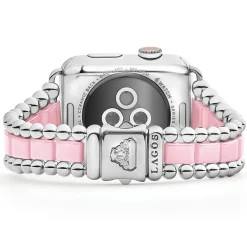 Best Pink Ceramic And Stainless Steel Watch Bracelet-42-49Mm Watch Bracelets