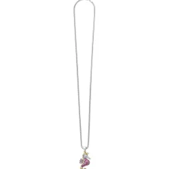 Store Pink Sapphire And Diamond Seahorse Pendant Necklace Gemstones