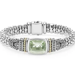 Online Prasiolite Caviar Bracelet | 9Mm Gemstones