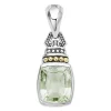 Discount Prasiolite Pendant Two-Tone