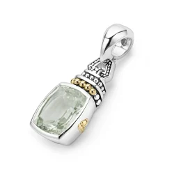 Discount Prasiolite Pendant Two-Tone