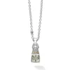 Best Prasiolite Pendant Necklace Two-Tone