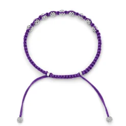 Sale Purple Macrame Bracelet Bracelets