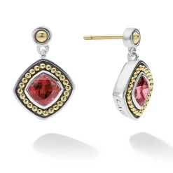 Shop Rhodolite Garnet Drop Earrings Gemstones