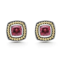 Cheap Rhodolite Garnet Stud Earrings Gemstones