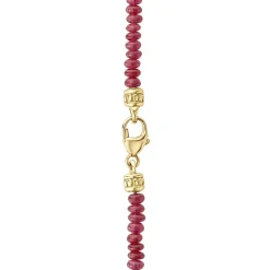 Cheap Ruby And Diamond Tassel Pendant Necklace Gemstones