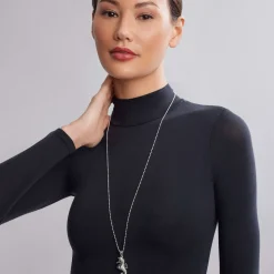 Clearance Seahorse Pendant Necklace Silver