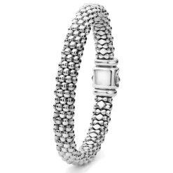 Sale Silver Caviar Bracelet | 9Mm Caviar Bracelets