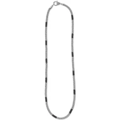 Shop Silver Station Ceramic Beaded Necklace Silver