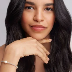 Sale Single Pearl Caviar Bracelet | 3Mm Pearl