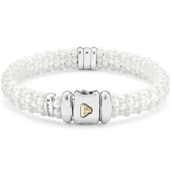 Hot Single Station Ceramic Diamond Bracelet | 9Mm Diamonds