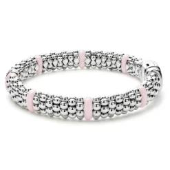 New Single Station Diamond Caviar Bracelet | 9Mm Caviar Bracelets