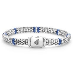 Clearance Single Station Diamond Caviar Bracelet | 6Mm Diamonds