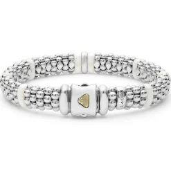 Cheap Single Station Diamond Caviar Bracelet | 9Mm Caviar Bracelets