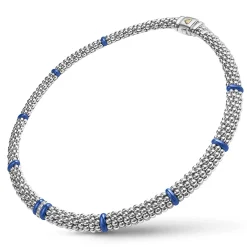 Cheap Single Station Diamond Caviar Necklace Diamonds