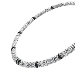 New Single Station Diamond Caviar Necklace Caviar Necklaces
