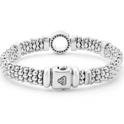 Best Sale Single Station Diamond Circle Caviar Bracelet | 9Mm Diamonds