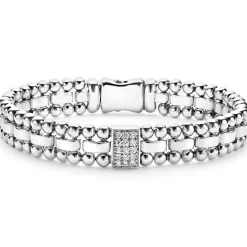 Shop Single Station Diamond Link Bracelet Diamonds