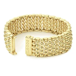 Fashion Single Station 18K Gold Diamond Bracelet | 20Mm Gold