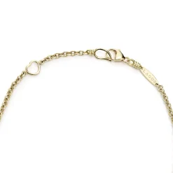 Best Sale Single Station Round Mother Of Pearl Bracelet Gold