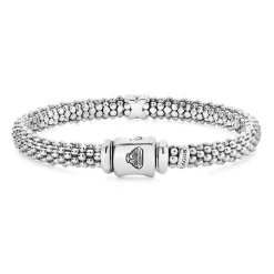 Clearance Single Station X Silver Diamond Bracelet | 6Mm Silver