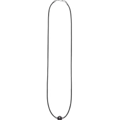 Cheap Single Tahitian Black Pearl Necklace Necklaces & Chains