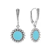 Outlet Small Ceramic Circle Drop Earrings Drop Earrings