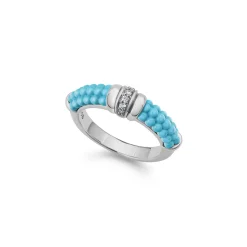 Outlet Small Ceramic Diamond Stacking Ring Diamonds