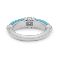 Outlet Small Ceramic Diamond Stacking Ring Diamonds