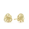 Store Small 18K Gold Love Knot Stud Earrings Stud Earrings