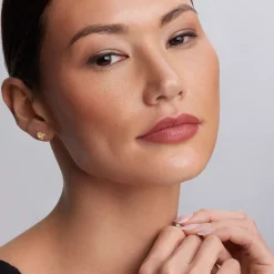 Store Small 18K Gold Love Knot Stud Earrings Stud Earrings