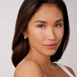 Flash Sale Small 18K Gold Omega Clip Earrings Gold