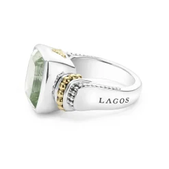 Sale Small Prasiolite Statement Ring Gemstones