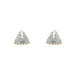 Store Small Pyramid Diamond Stud Earrings Diamonds