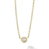 Discount Small Rose Cut Diamond Necklace Diamonds